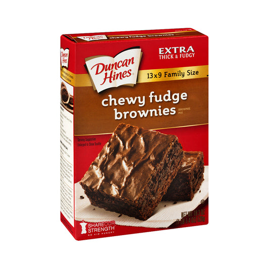 Duncan Hines Chewy Fudge Brownies Mix
