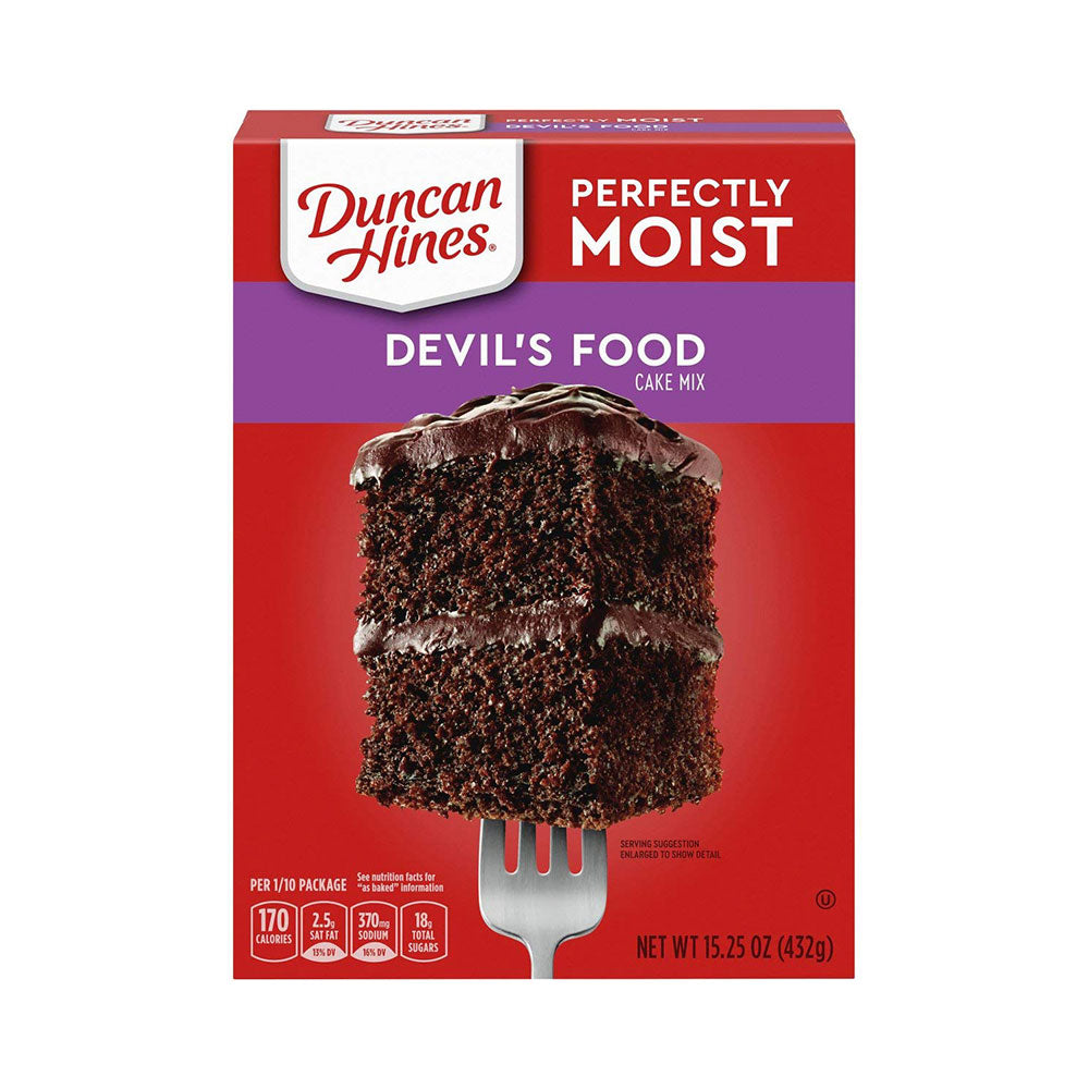 Duncan Hines Perfectly Moist Devil's Food Cake Mix 15.25 oz
