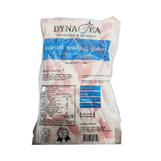 Dyna Sea Surimi Seafood Flakes 2.5 lb