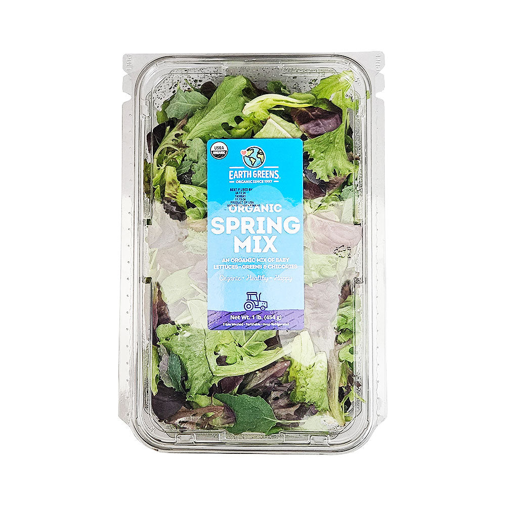 Earth Greens Organic Spring Mix 1lb