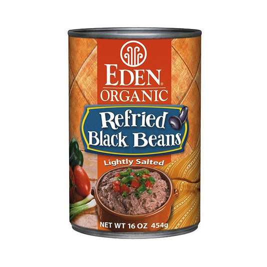 Eden Organic Refried Black Beans 16 oz