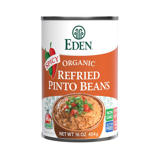Eden Organic Spicy Refried Pinto Beans 16 oz