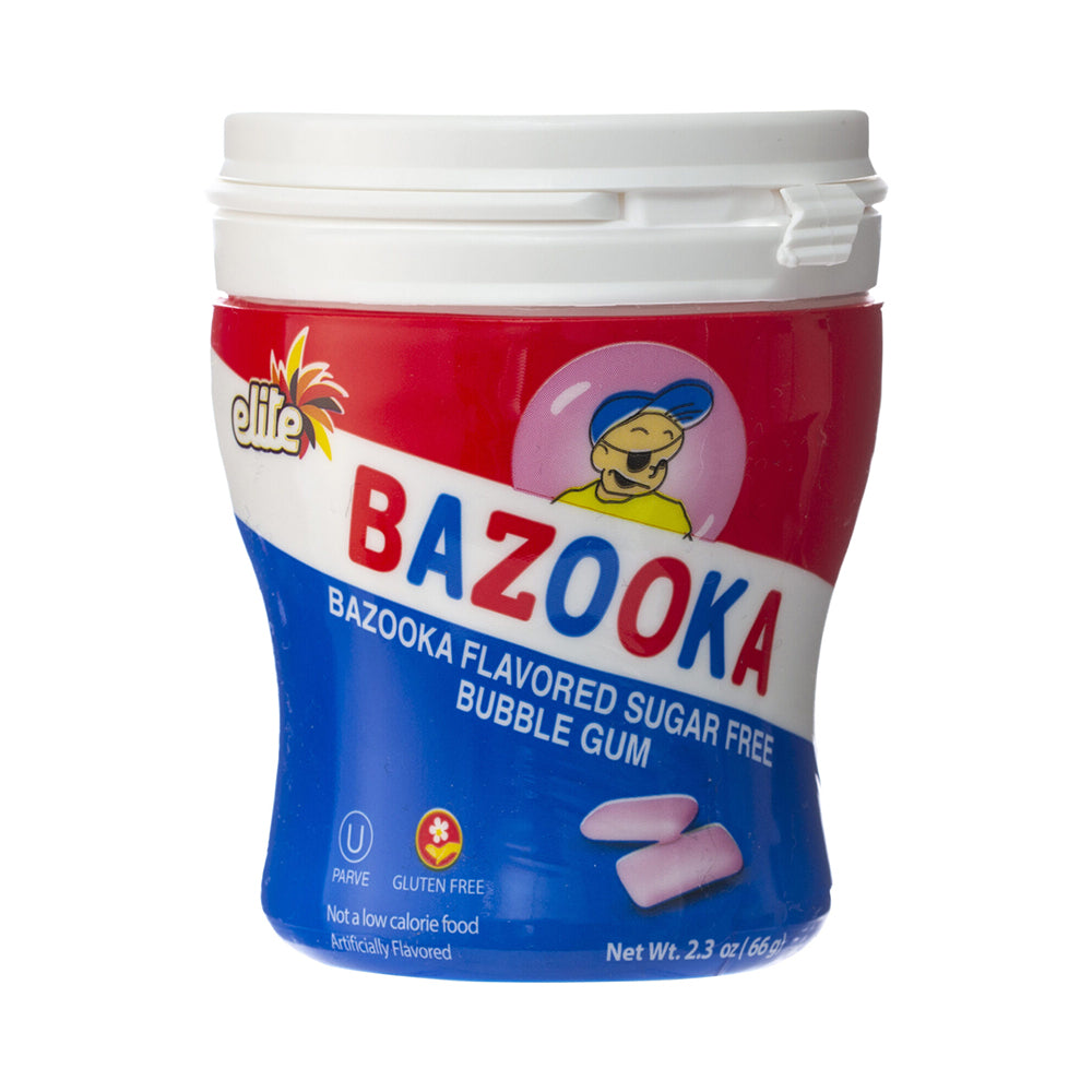 Elite Bazooka Bubble Gum  2.3 oz