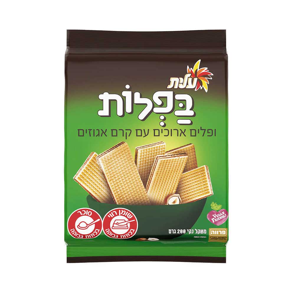 Elite Long Wafers Hazelnut 200gr
