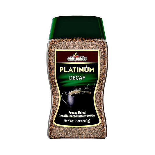 Elite Platinum Decaf Instant Coffee 7 oz