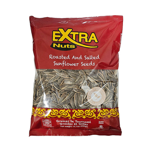 Extra Nuts Roasted Salted Sunflower Seeds 14.1oz