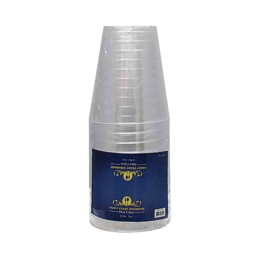 Fancy Feast Dishware 2 oz Shot Gless