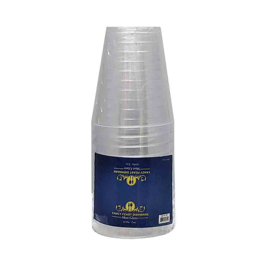 Fancy Feast Dishware 2 oz Shot Gless