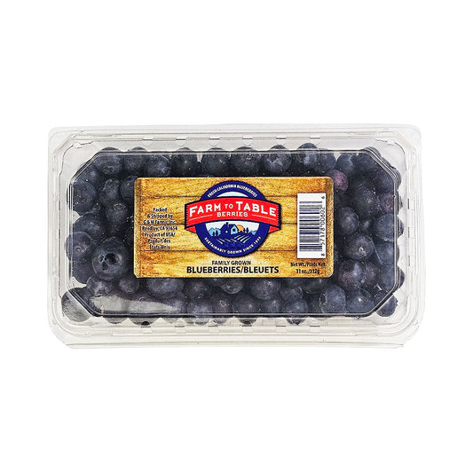 Farm To Table Blueberries 11 oz