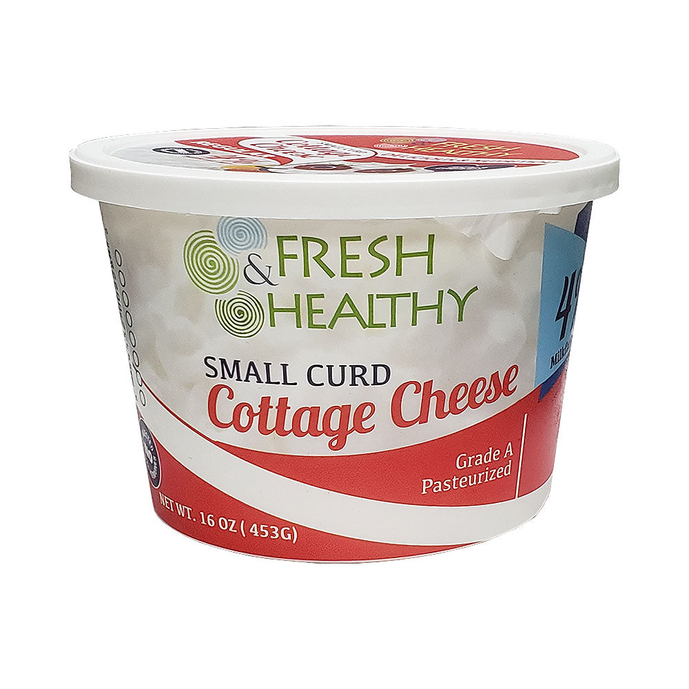 Fresh & Healthy Cottage Cheese 4% Milkfat Minimum 16 oz