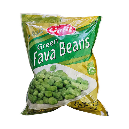 Galil Green Fava Beans 14 oz