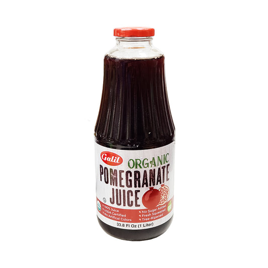 Galil Organic Pomegranate Juice 33.8 oz