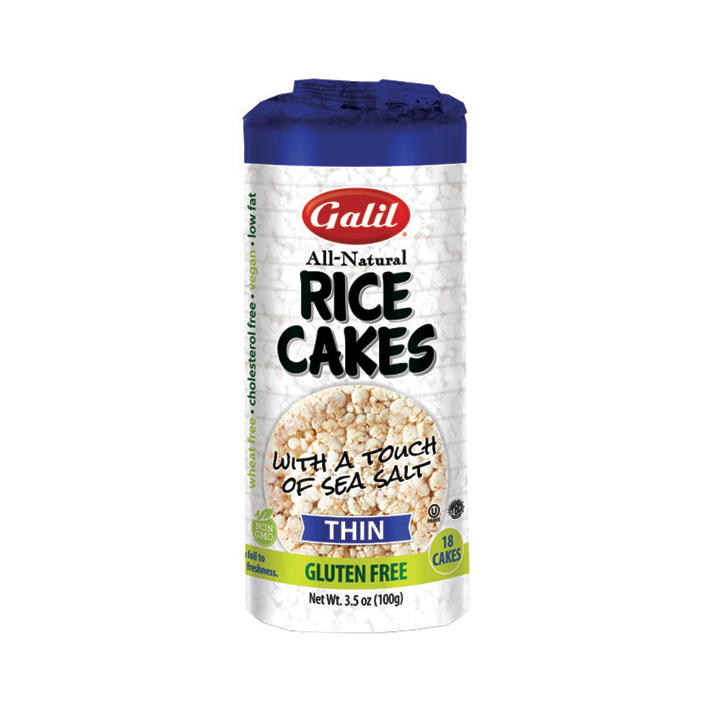Galil Rice Cakes Thin With Sea Salt 3.5 oz