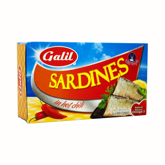 Galil Sardines In Hot Chilli 4-4 oz