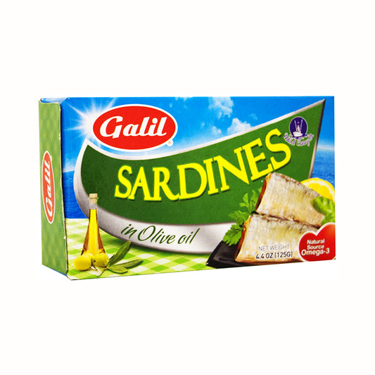 Galil Sardines In Olive Oil 4.4 oz