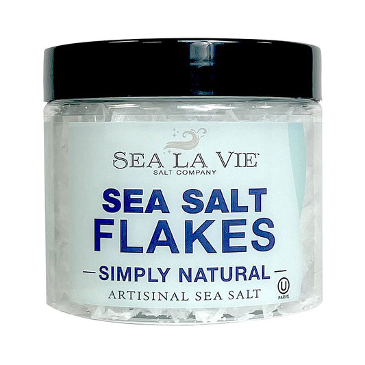 Galil Sea La Vie Sea Salt Flakes Simply Natural 3.5 oz