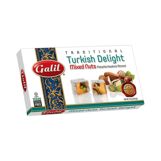 Galil Turkish Delight Mixed Nuts 16 oz