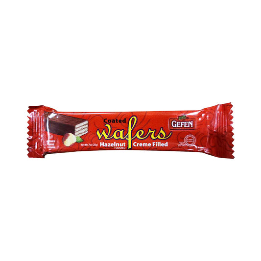 Gefen Chocolate Coated Wafer Hazelnut Cream Filled 0-7 oz