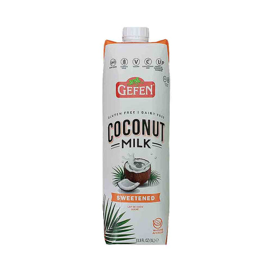 Gefen Coconut Milk Sweetened 33-8 oz