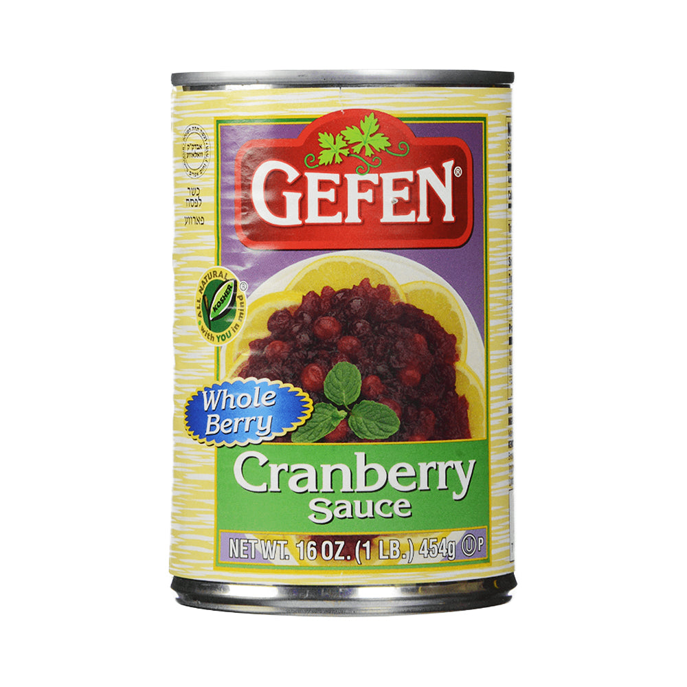 Gefen Cranberry Sauce Whole Berry 16 oz