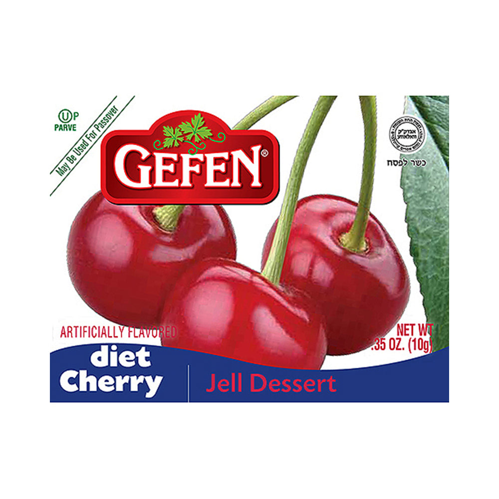 Gefen Diet Cherry Jello Dessert 0-35 oz