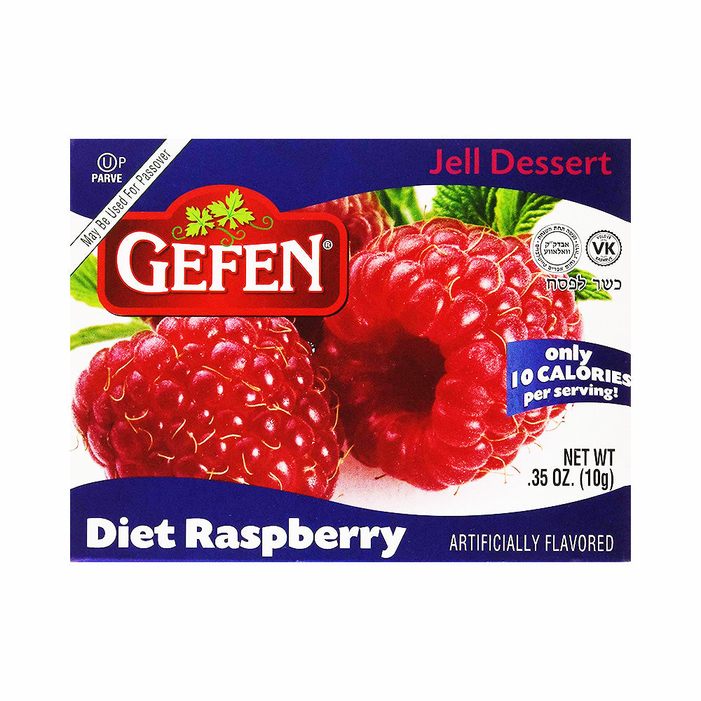 Gefen Diet Raspberry Jello Dessert 0.35 oz KFP