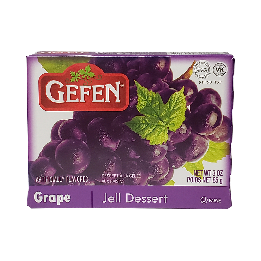 Gefen Grape Jell Dessert 3 oz