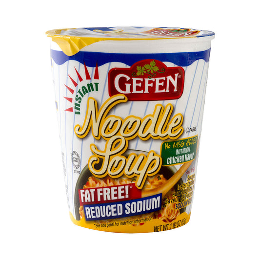 Gefen Instant Noodle Chicken Soup  Fat Free 1.92 oz