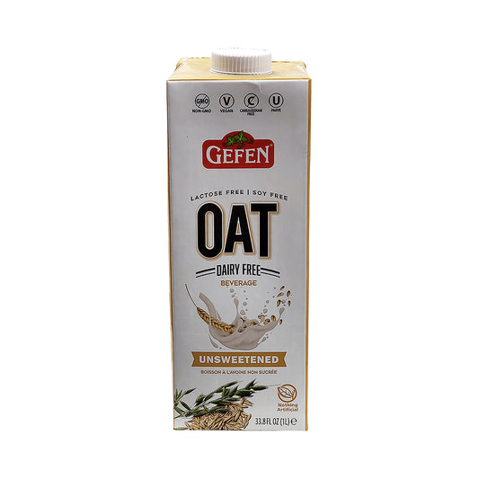 Gefen Oat Beverage Unsweetened Dairy Free