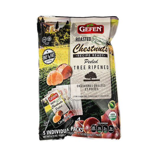 Gefen Organic Roasted Peeled Chestnuts 6.15 oz