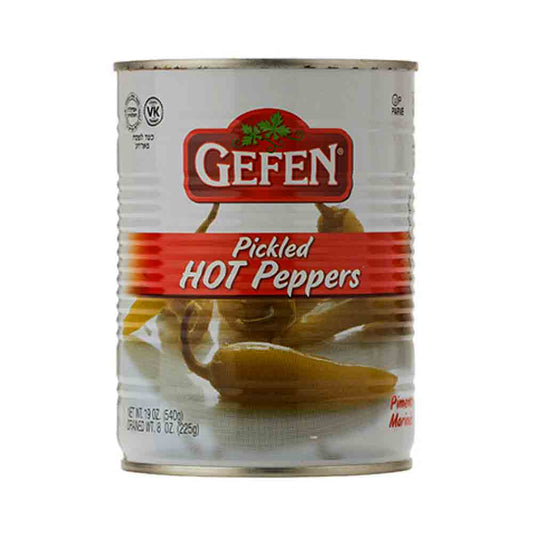 Gefen Pickled Hot Peppers 19 oz