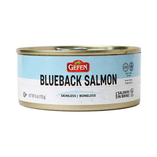 Gefen Skinless Boneless Blueback Salmin In Brine 6oz