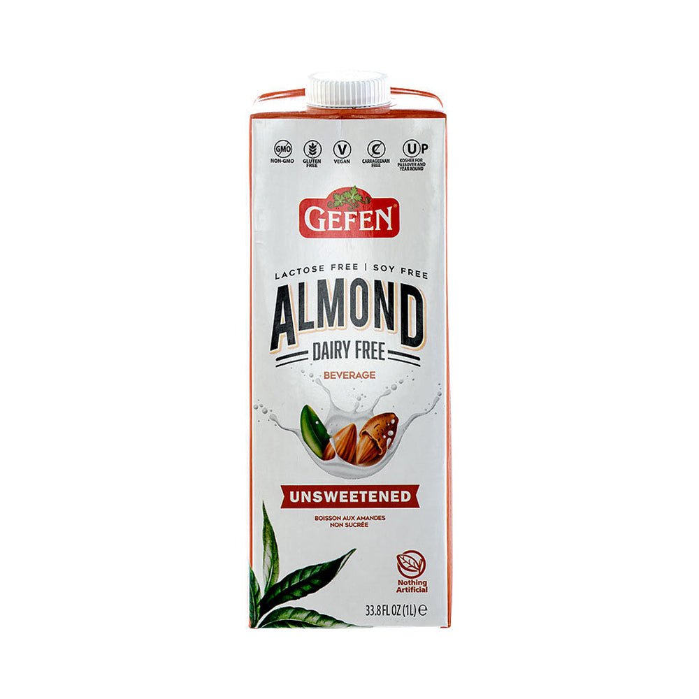 Gefen Unsweetened Almond Milk 33.8 oz