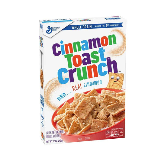 General Mills Cinnamon Crunch Cereal 12 oz