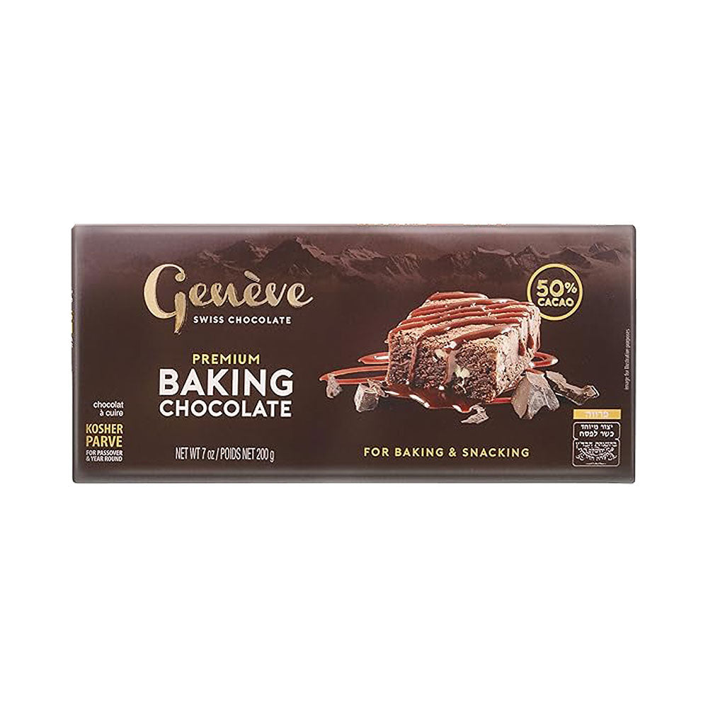 Geneve Baking Chocolate Bar 7 oz