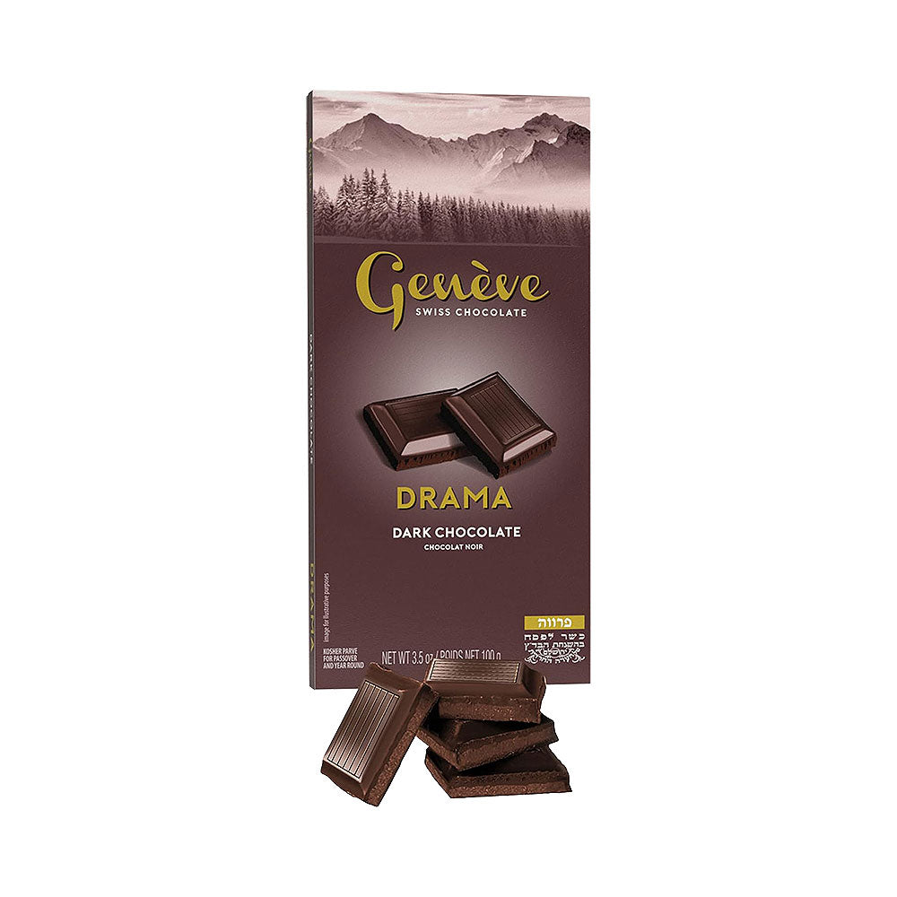 Geneve Swiss Drama Dark Chocolate  3.5 oz