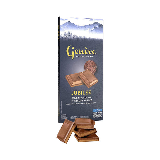 Geneve Swiss Milk Chocolate With Praline Filling 3.5 oz
