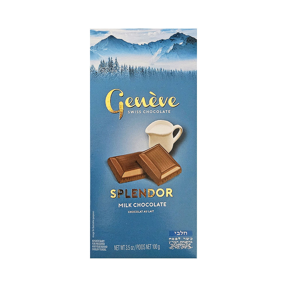 Geneve Swiss Splendor Milk Chocolate 3.5 oz