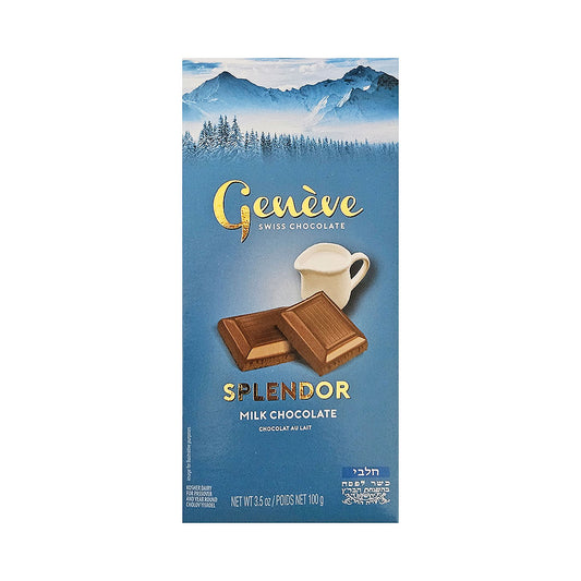 Geneve Swiss Splendor Milk Chocolate 3.5 oz