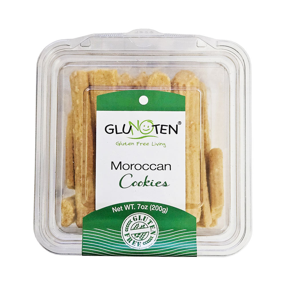 Glunoten Gluten Free Moroccan Cookies 8.1oz