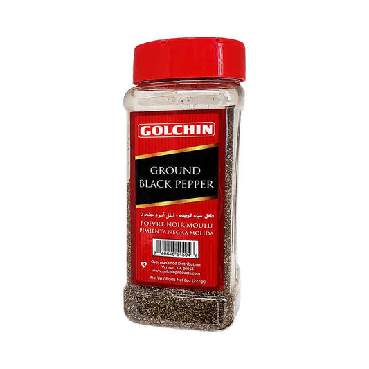 Golchin Ground Black Pepper 8 oz