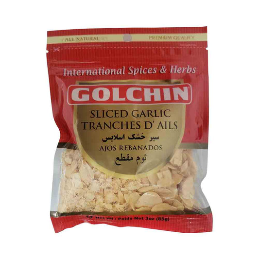 Golchin Slices Garlic 3 oz
