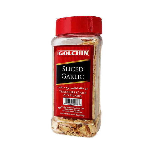 Golchin Sliced Garlic 8 oz