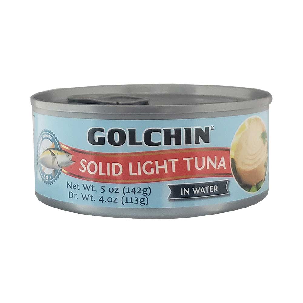 Golchin Solid Light Tuna in Water 5 oz
