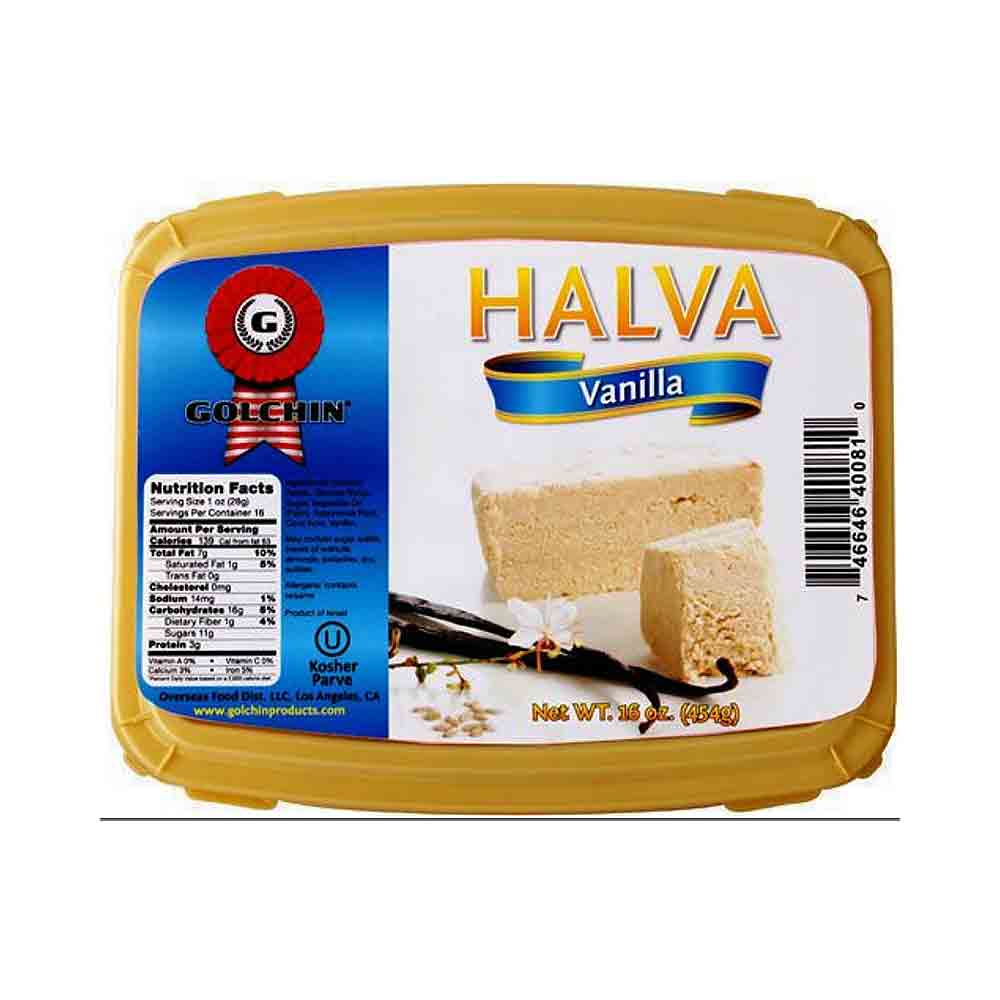 Golchin Vanilla Halva 16 oz