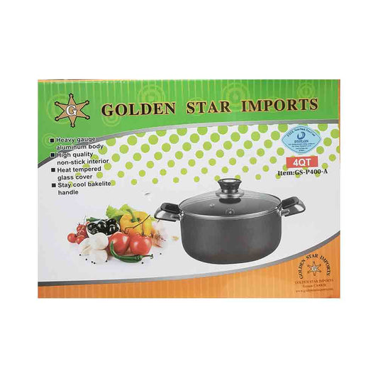 Golden Star Imports Non Stick  4 Qt  Cooking Pot
