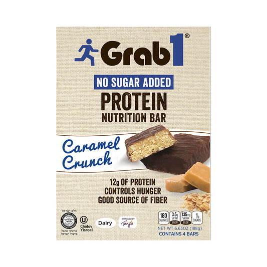 Grab 1 Protein Bar Caramel Crunch No sugar Added  8.75 oz