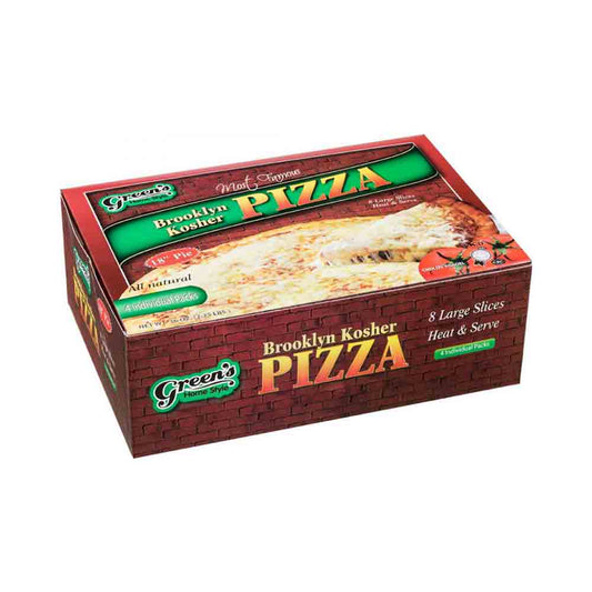 Green's Brooklyn Kosher Pizza 8 Large Slices  36 oz