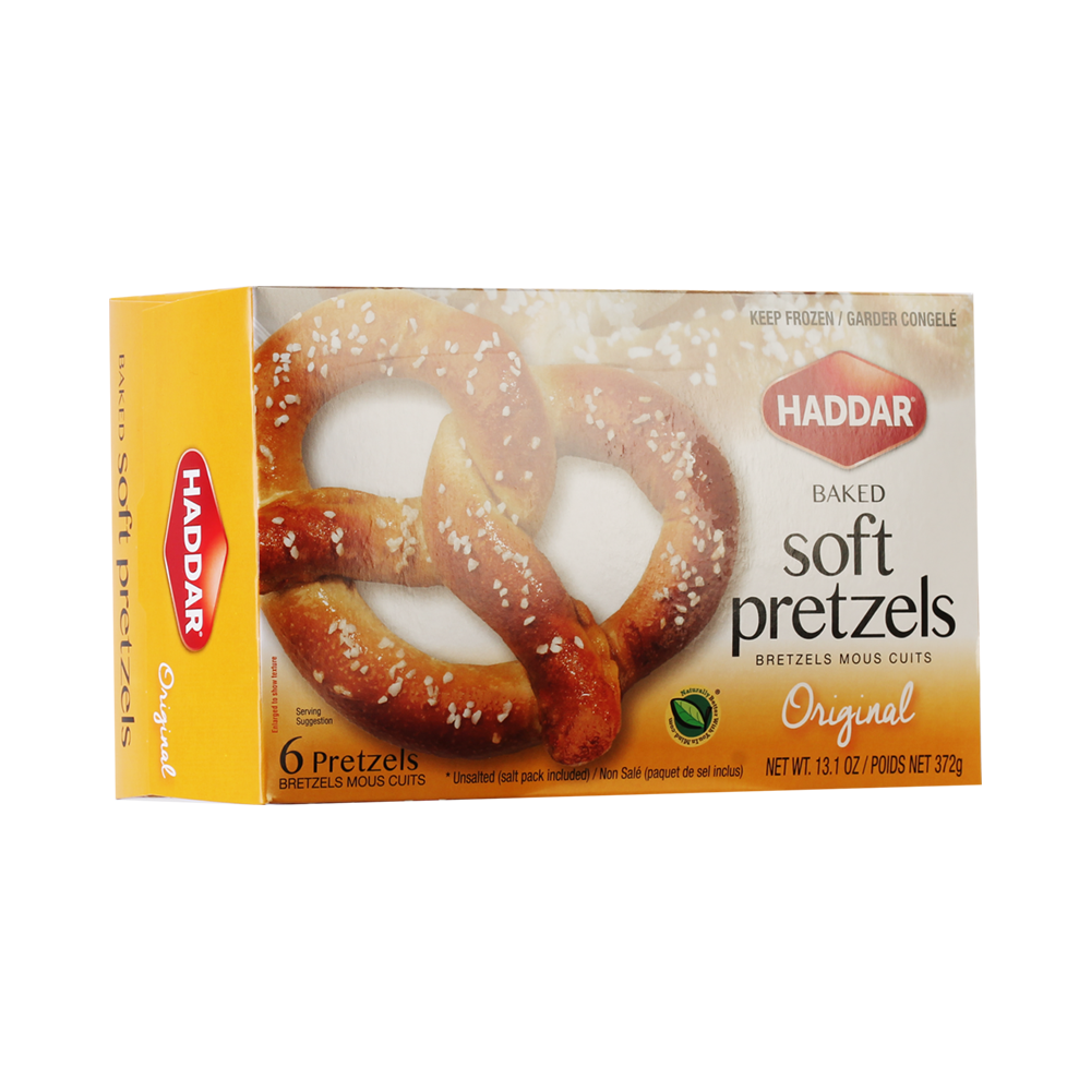 Haddar Baked Soft Pretzels 21 oz