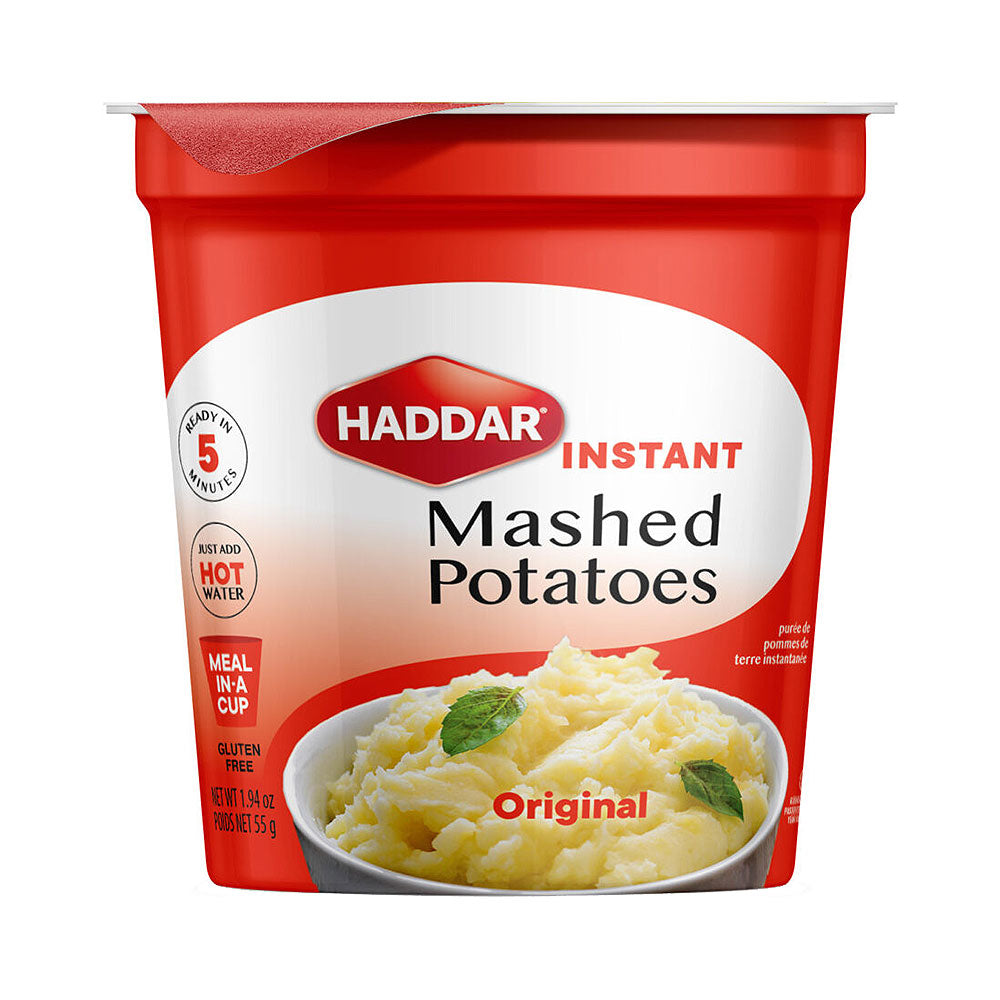 Haddar Instant Mashed Potato Cup Original 1.94 oz